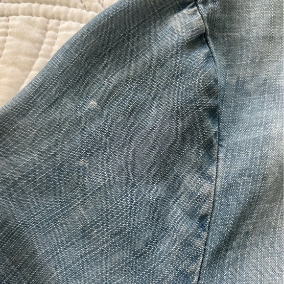 Cloth and stone zip up light and soft jean jacket - Picture 9 of 9